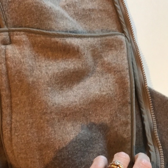 Woolrich Wool Women’s Hazelnut Heather Coat L - Picture 7 of 12